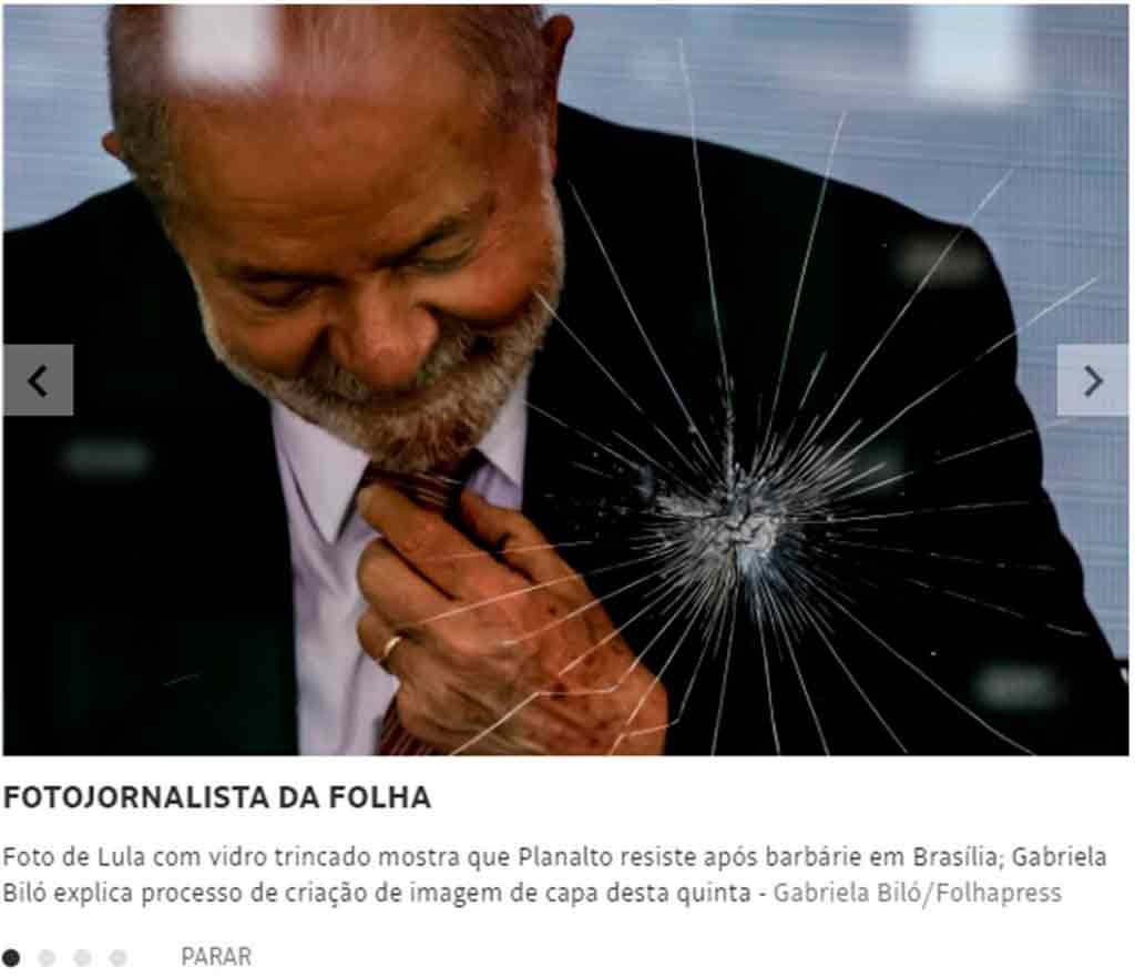 Foto de Lula na Folha de hoje gera polêmica que só reforça o talento de Gabriela Biló para o fotojornalismo.