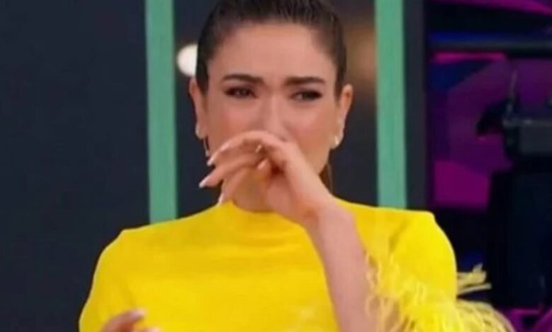 Patrícia Abravanel foi às lágrimas no Programa Silvio Santos (Foto: Reprodução/ SBT)