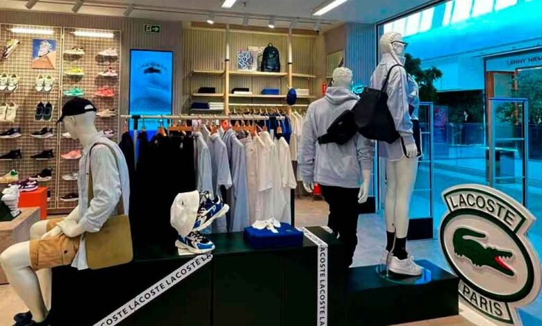 Lacoste reabre loja no shopping Flamboyant