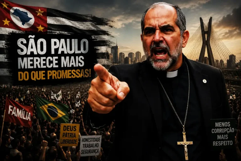 PADRE KELMON eleva o TOM contra o PT em SÃO PAULO e quer levar o DEBATE ÀS URNAS · 7Minutos